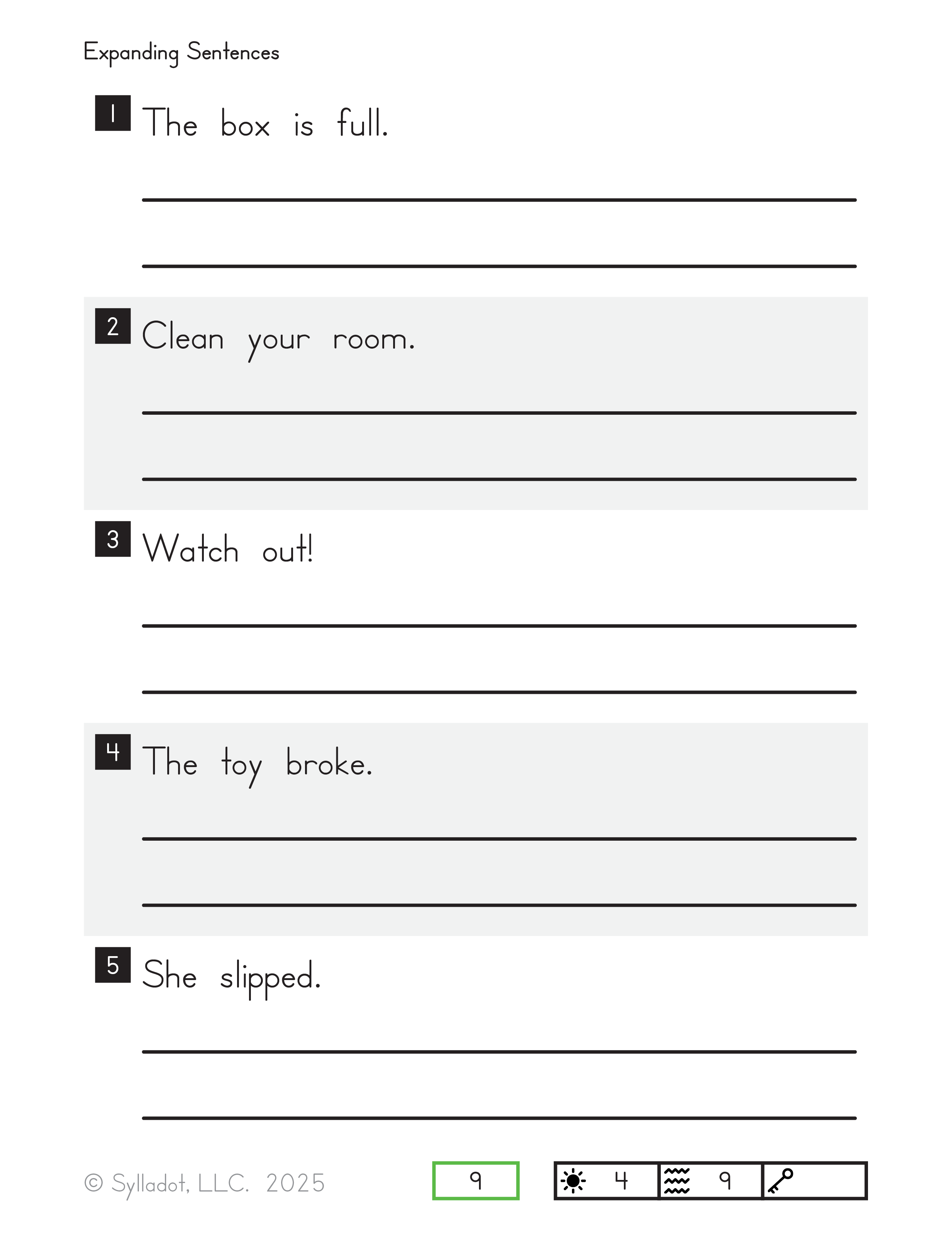 Level 3 Reading
