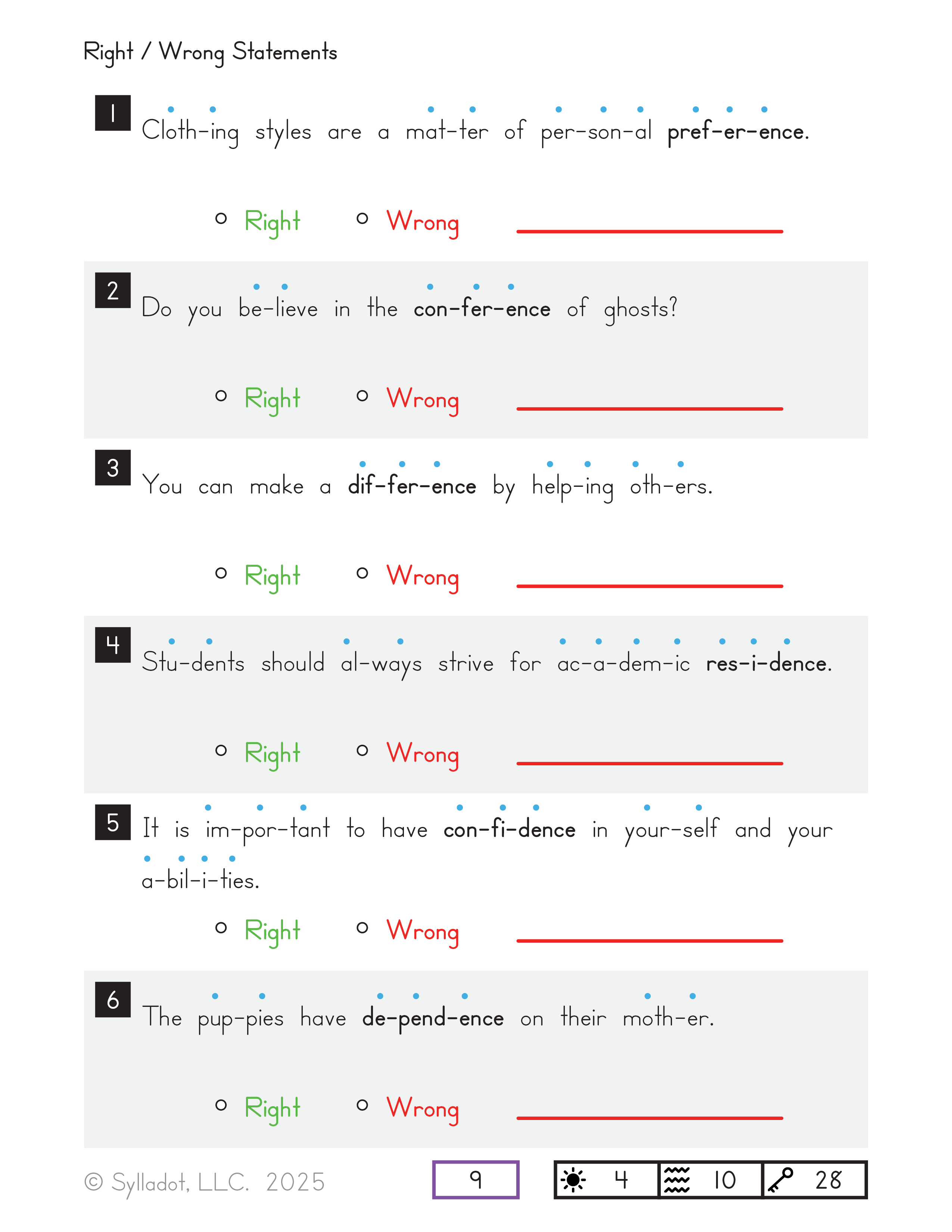 Level 5 Reading