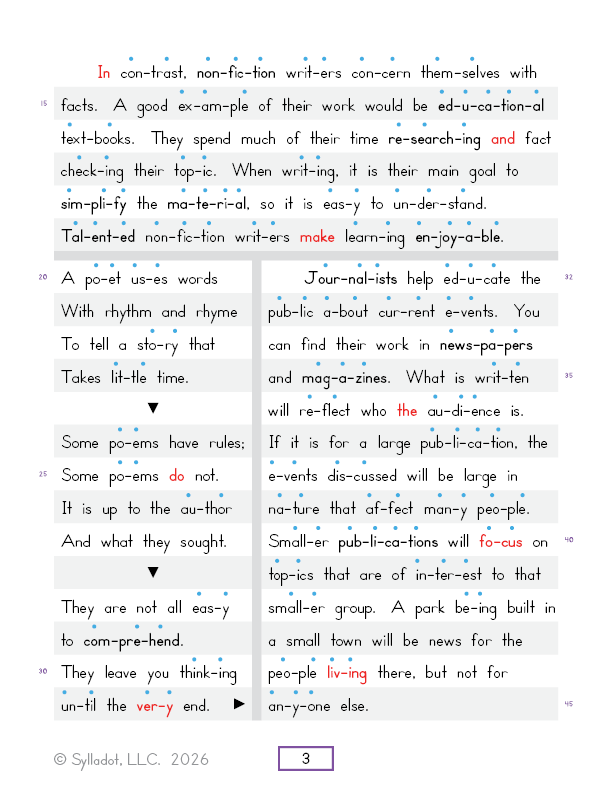 Level 5 Reading
