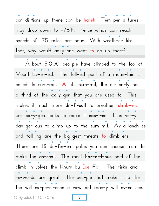 Level 4 Reading