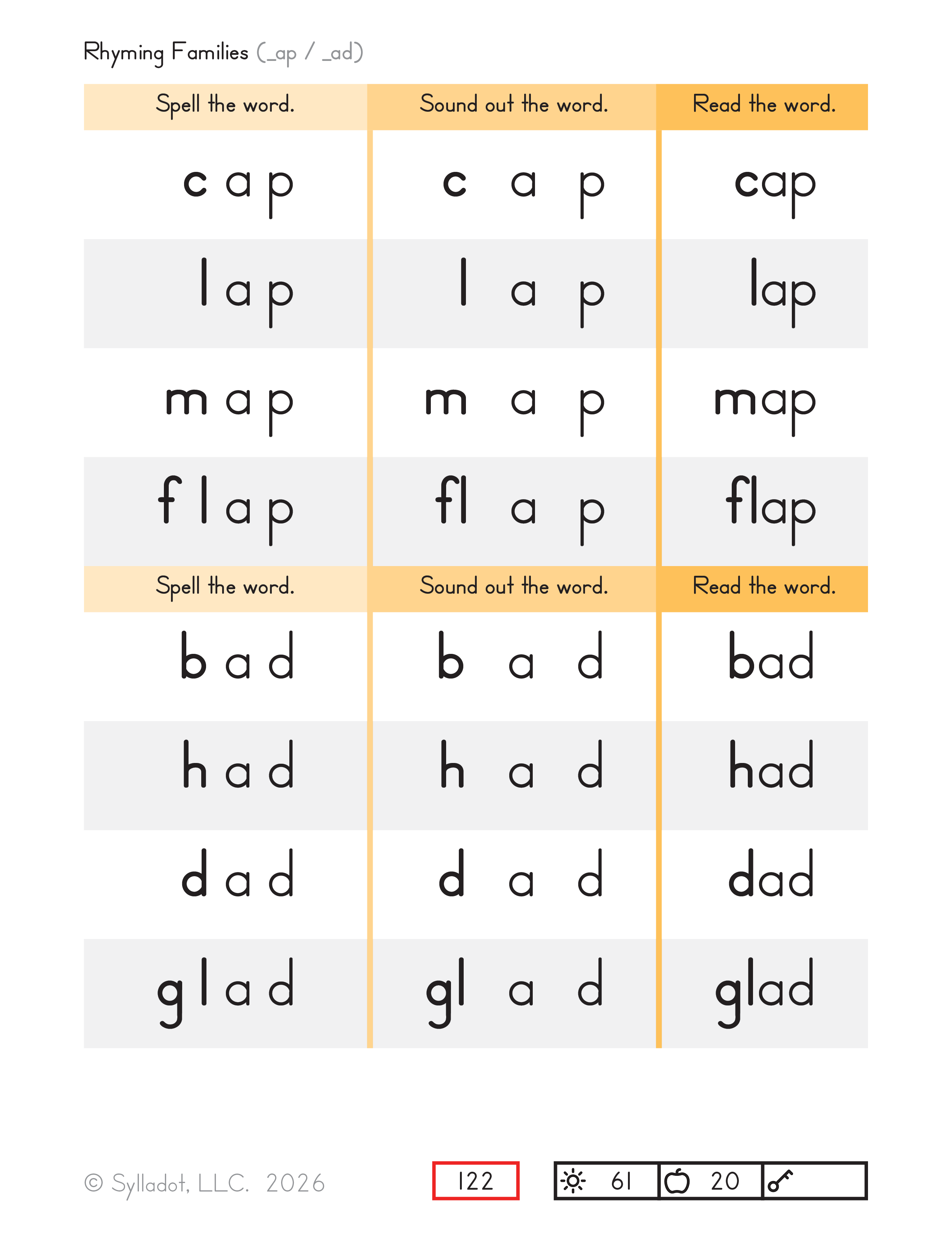 Level K Reading