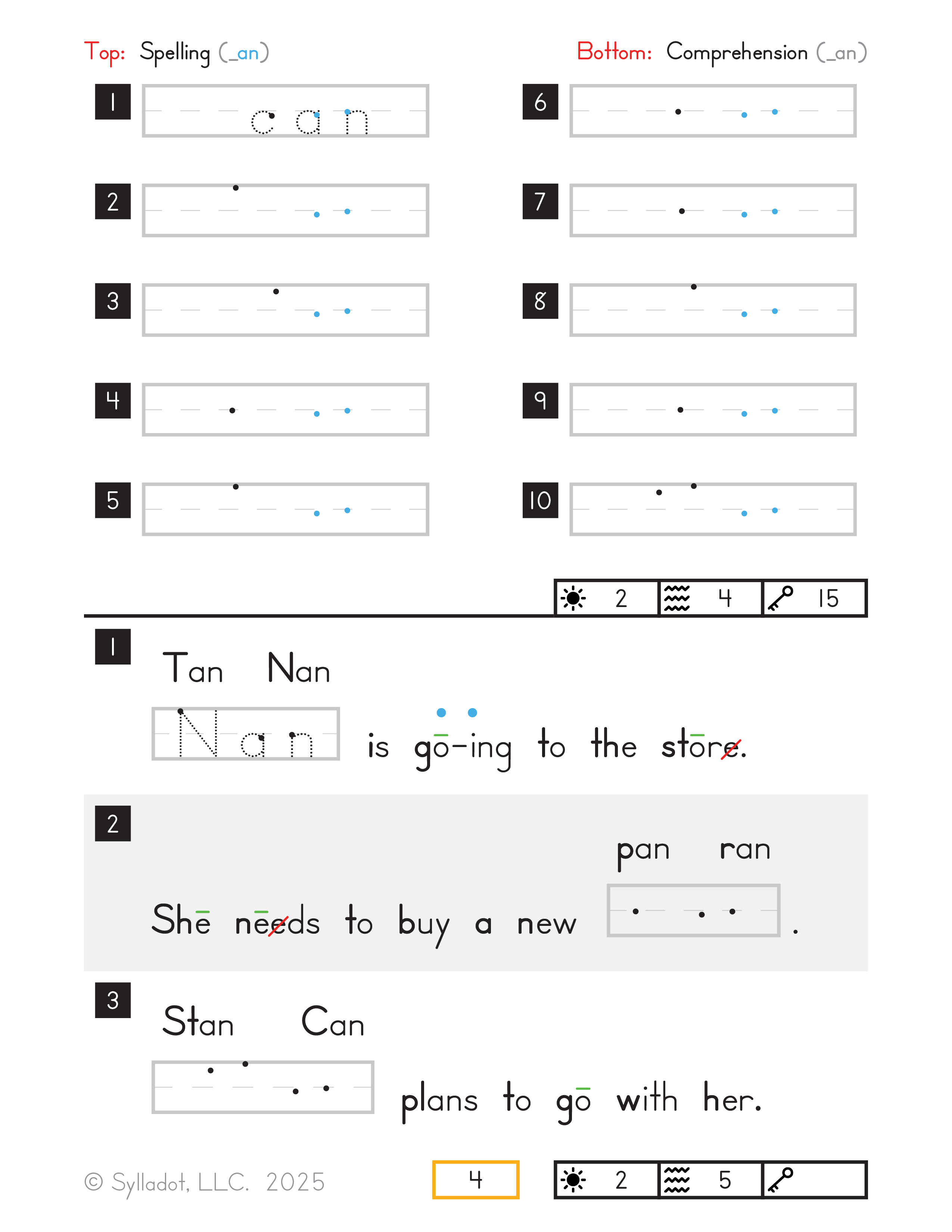 Level 1 Reading