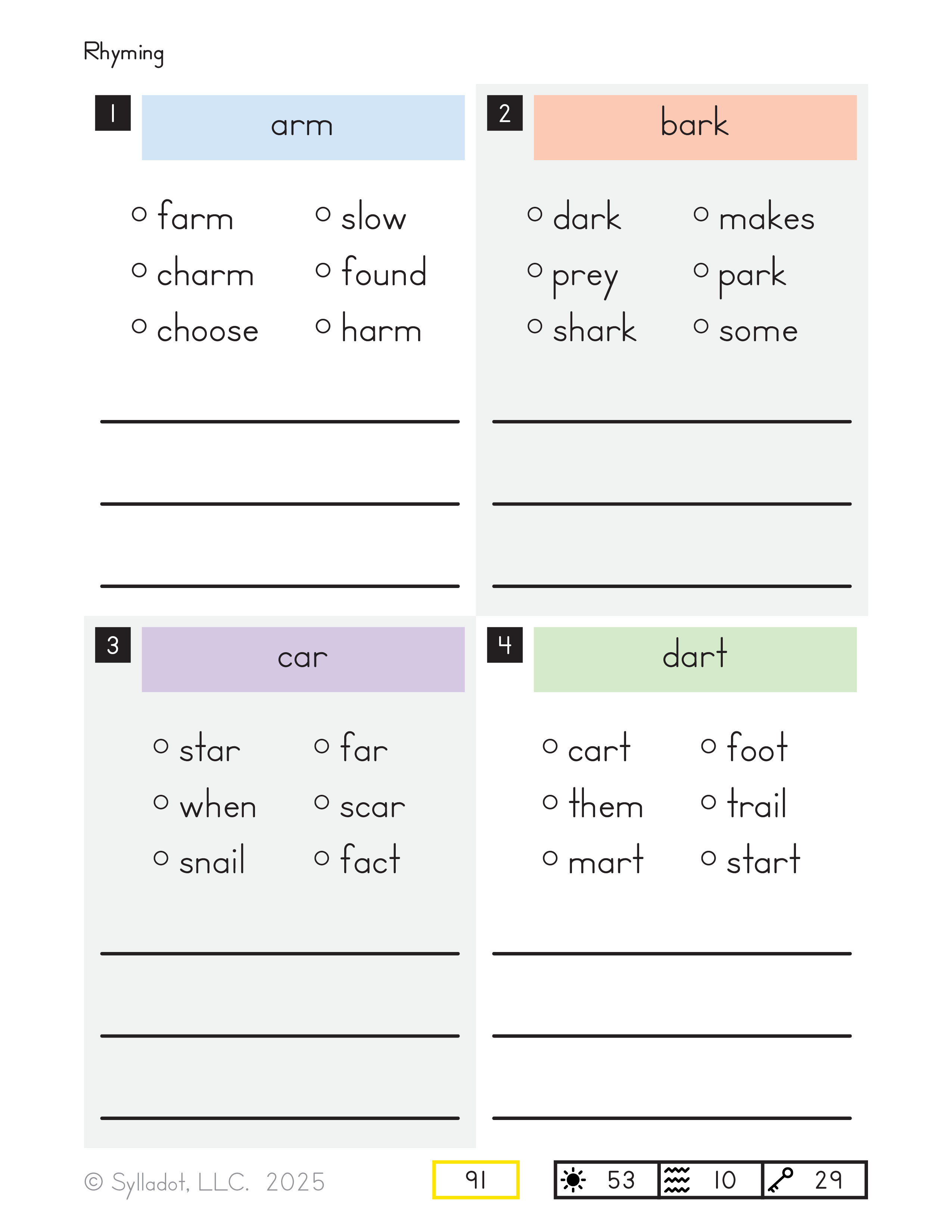 Level 2 Reading